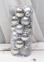 Christmas Decoration Shiny Matte Christmas Ball