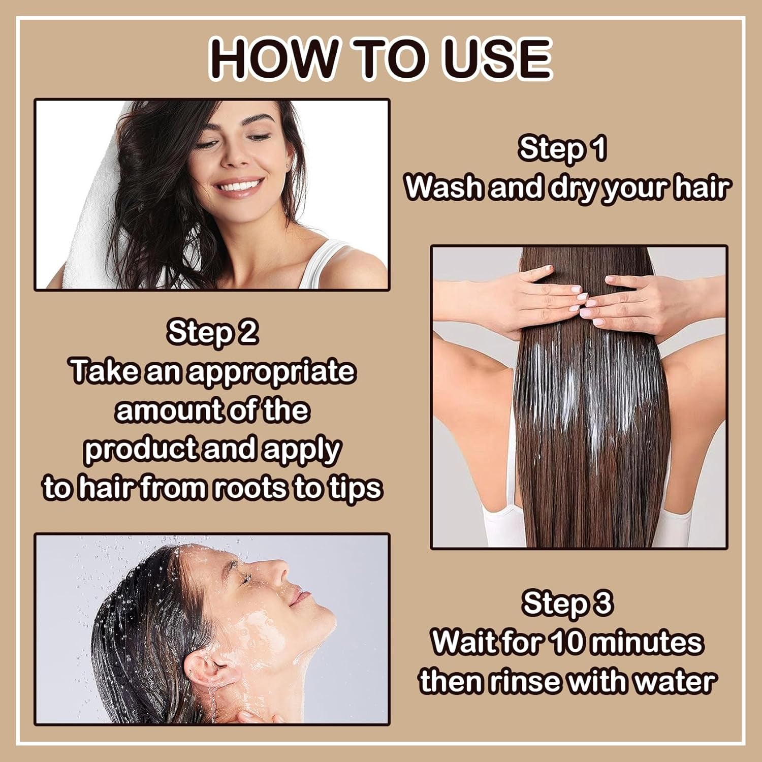 Keratin Hair Mask,Deep Conditioning Hair Mask for Hair Care,Hydrating Collagen Hair Mask for All Hair Types