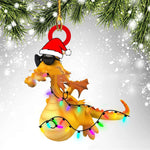 Dinosaur Dragon Egg Christmas Decorations Pendant Acrylic 0