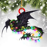 Dinosaur Dragon Egg Christmas Decorations Pendant Acrylic 0