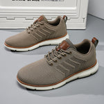 Fashion Lace-up Mesh Sneakers Casual  Flying Woven Walking Sports Shoes For Men