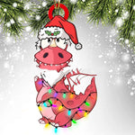 Dinosaur Dragon Egg Christmas Decorations Pendant Acrylic 0