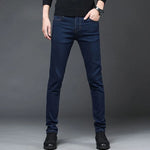 2022 autumn Slim Fit men Jeans Black Classic Fashion Denim Skinny Jeans Male spring men's casual High Quality Trousers