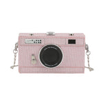 Stylish Camera 2023 New Korean Woven Small Square Bag