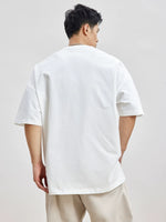 BD New Pure Cotton Men's Minimalist Heavy White Short Sleeve