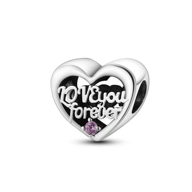 100% 925 Sterling Silver Mother's Day Gift Charm Love Mom Letter Bead For Original Pandora Pulsera Jewelry Making Best Love