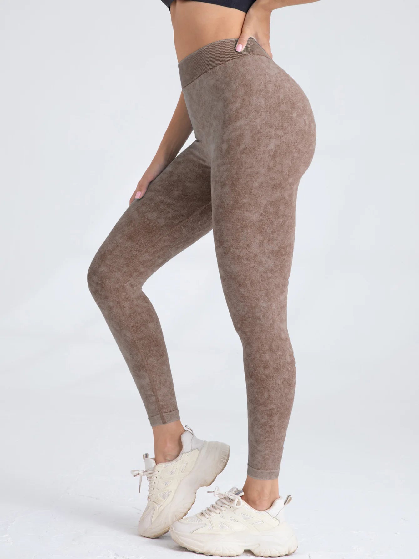 V Back Yoga Pants Women Workout Sport Leggings Fitness