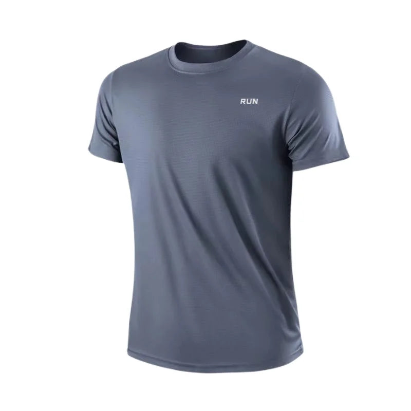 Men’s Quick-Dry Gym Running Short Sleeve T-Shirt