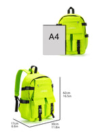 Leisure children's backbone bag large -capacity junior high school leisure outdoor travel Oxford cloth buckle bag