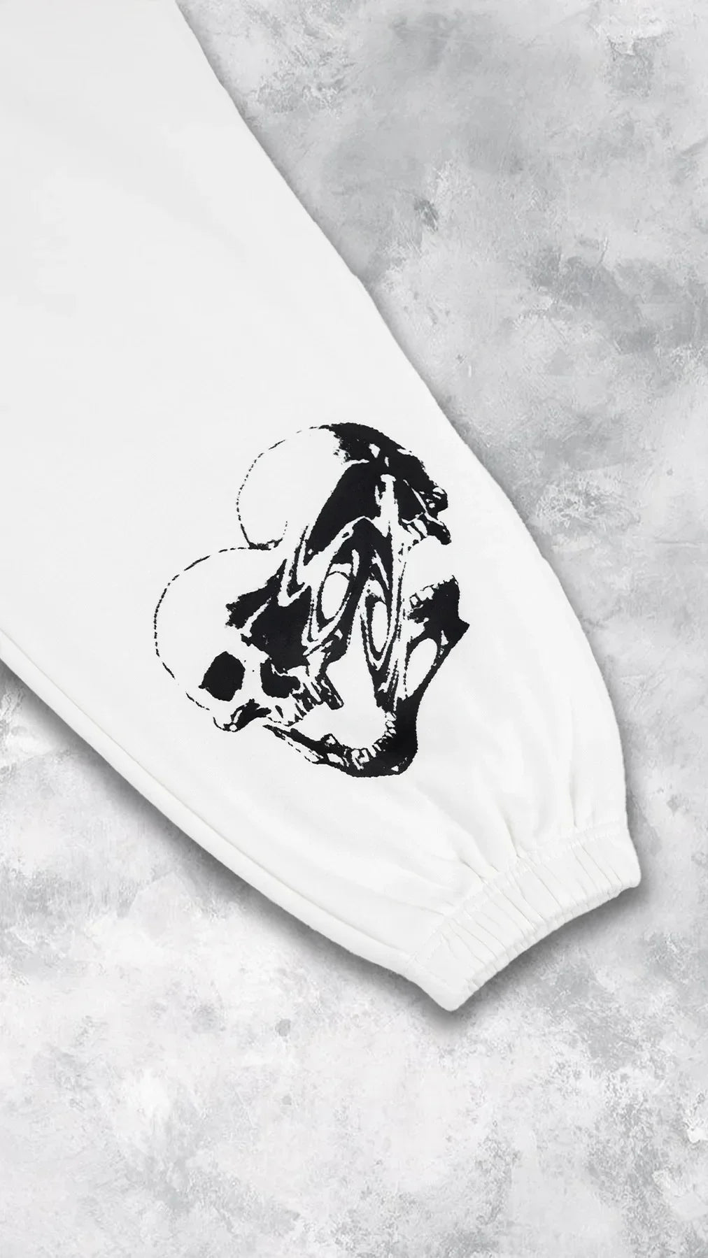 2024 Men’s Sports Pants Casual Gym Training Joggers for New Year close-up of graphic on leg