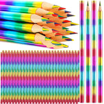 12Pcs  Rainbow Colored Pencils Sketching Painting Crayon for Kids Birhthday Party Favors Back To School Gift School Supplies