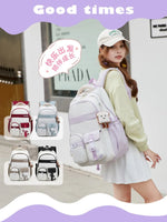 Lightweight School Bag College Laptop Backpack for Women Travel bag High School Middle Bookbag for Girls