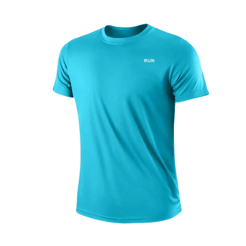 Men’s Quick-Dry Gym Running Short Sleeve T-Shirt