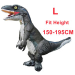 Adult Kids Holloween Cosplay Inflatable Costumes Animals Flamingo Dinosaur T-Rex Funny Party Role Play Wedding Clothing