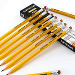 ARTEXUS Pencils #2 HB , Pack of 12, Wood-Cased Graphite Pencils in Bulk, pre sharpened pencils #2, Office & School Supplies.