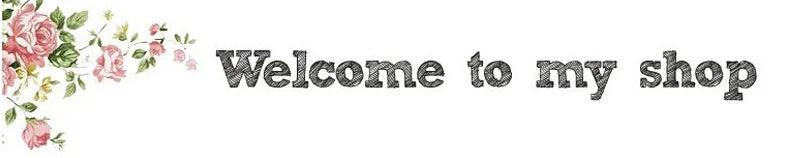 Welcome to my shop floral banner with text and decorative rose accents. Men’s Casual Sports Jogger Sweatpants Gym Pants