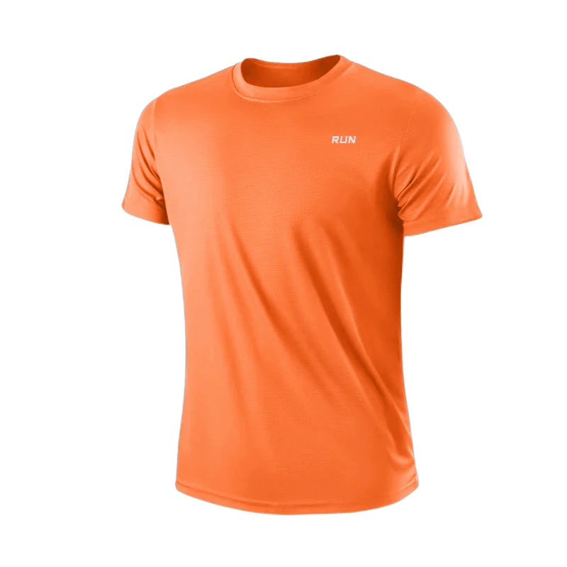 Men’s Quick-Dry Gym Running Short Sleeve T-Shirt