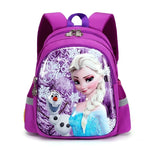 New Kindergarten School Bag Cartoon Elsa Backpack Fashion Boy Girl Baby Kids Backpack Frozen 2 Travel Luggage Bag