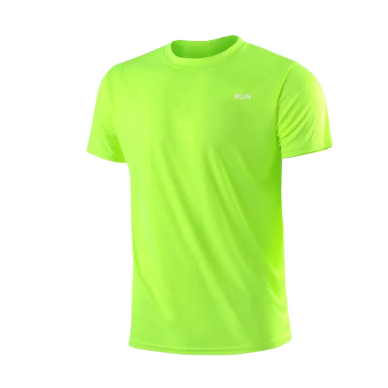 Men’s Quick-Dry Gym Running Short Sleeve T-Shirt