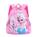 New Kindergarten School Bag Cartoon Elsa Backpack Fashion Boy Girl Baby Kids Backpack Frozen 2 Travel Luggage Bag