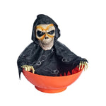 Halloween Candy Holder Skeleton Serving Tray Holloween Decor Bowl Display