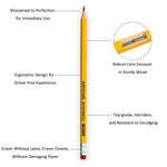 ARTEXUS Pencils #2 HB , Pack of 12, Wood-Cased Graphite Pencils in Bulk, pre sharpened pencils #2, Office & School Supplies.