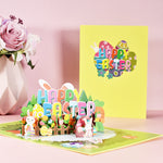 Mother's Day Pop-up Card With Colorful Butterflies